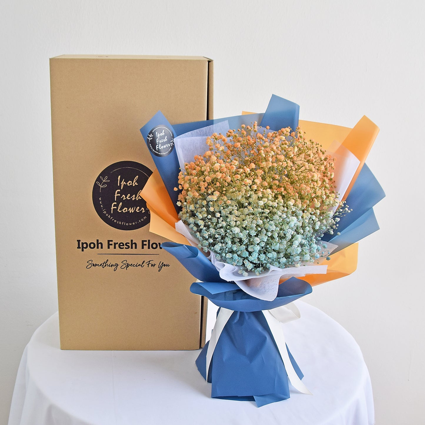 Eden Baby Breath Bouquet| Flower Bouquet Delivery| Same Day Delivery