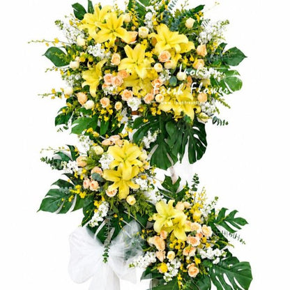 Elegance Tribute| Premium Funeral Flower| Same Day Delivery Ipoh Perak