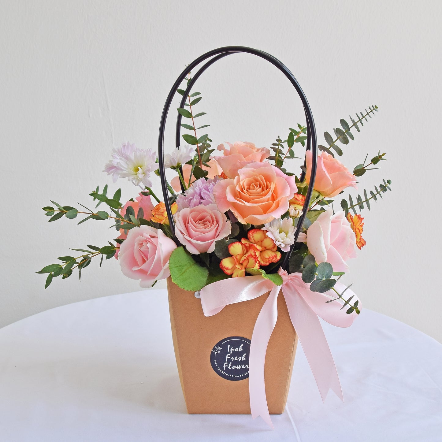 Elsie| Fresh Flower Basket