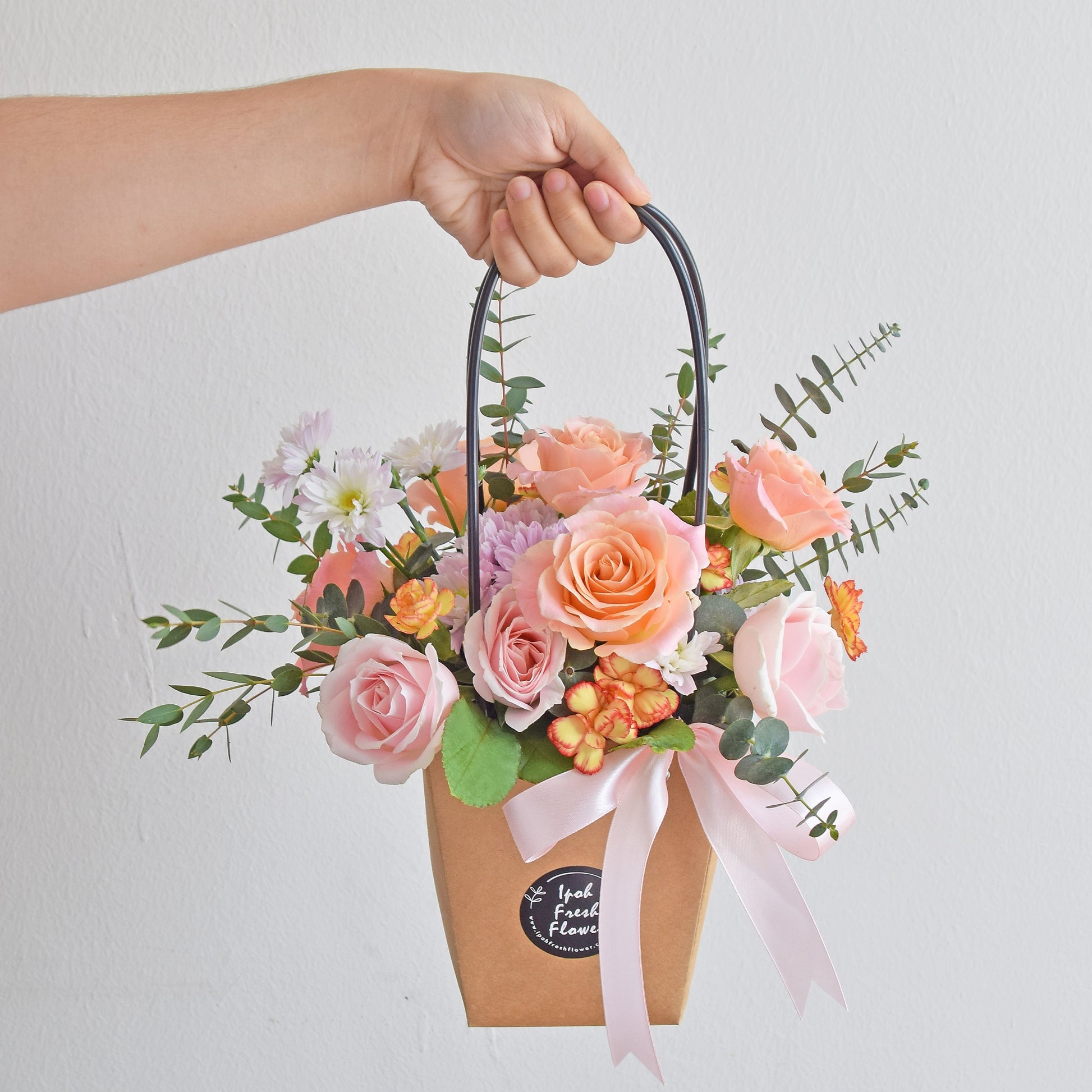 Elsie| Fresh Flower Basket
