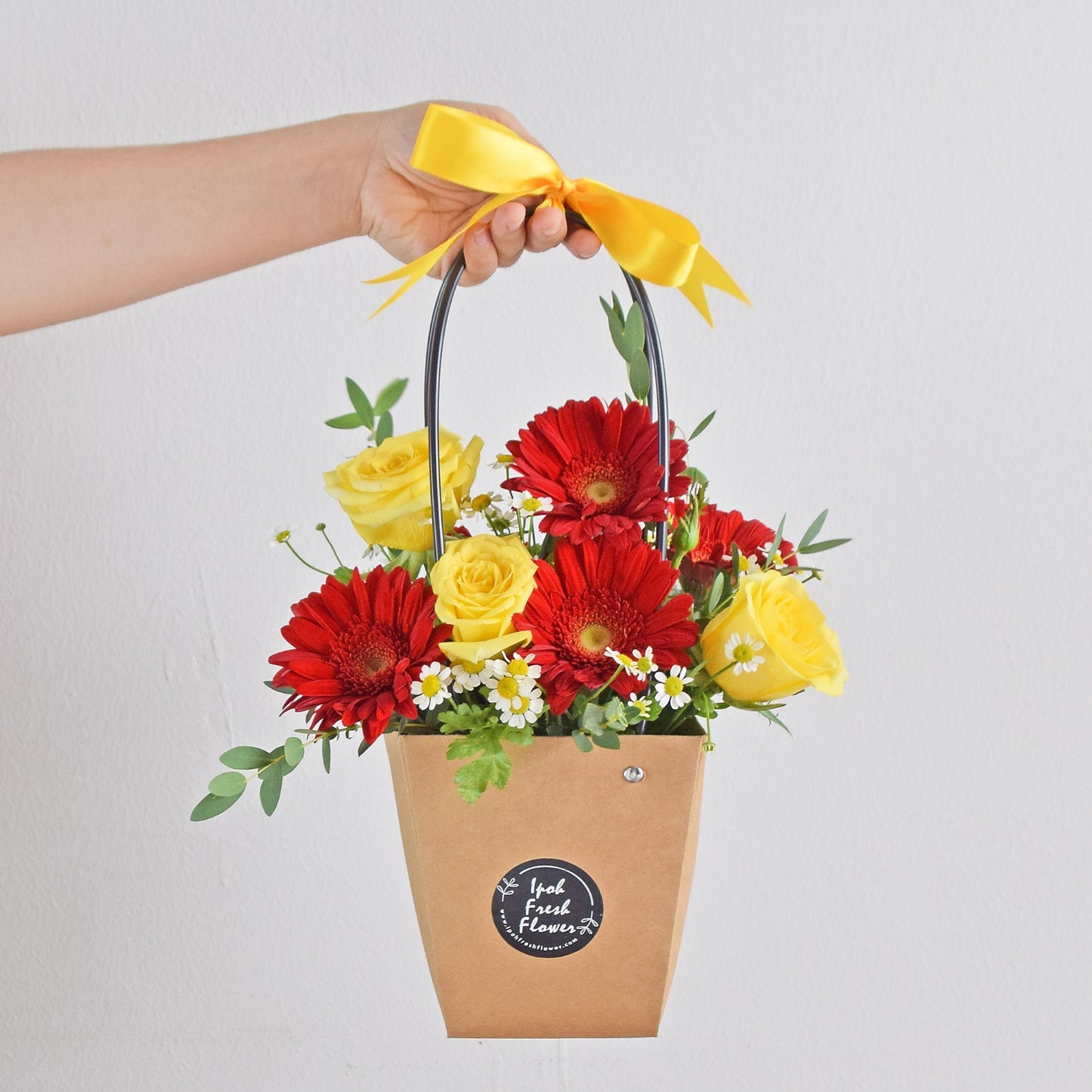 Emily| Fresh Flower Basket