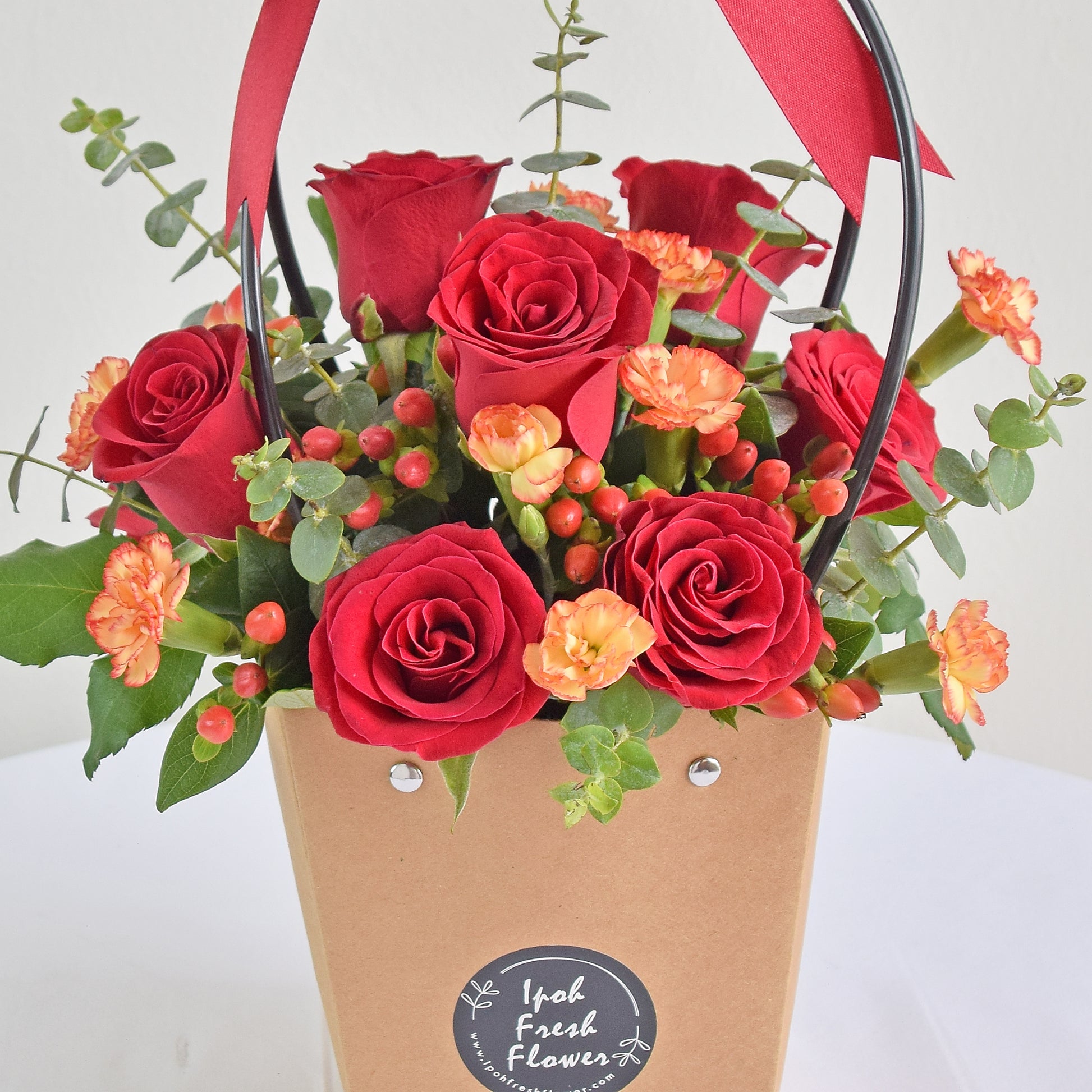 Emmy|Fresh Flower Basket
