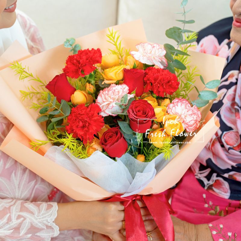 Erica| Mother's Day Special Fresh Flower Bouquet| Same Day Delivery
