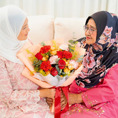 Erica| Mother's Day Special Fresh Flower Bouquet| Same Day Delivery