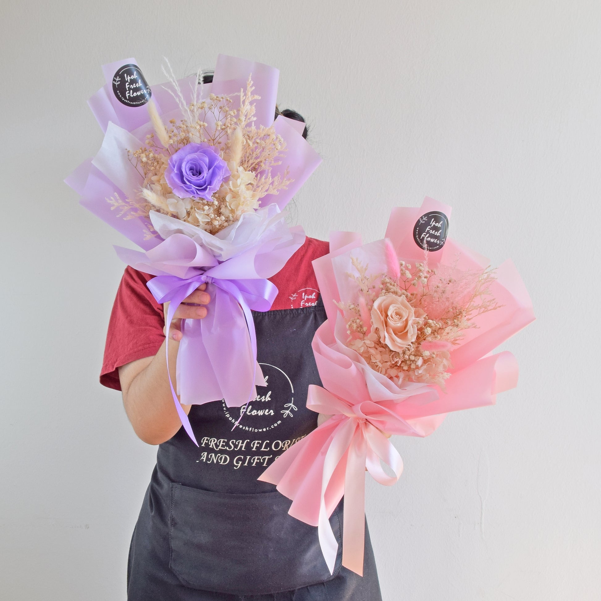 Eternity Preserved Flower Bouquet| Same Day Delivery