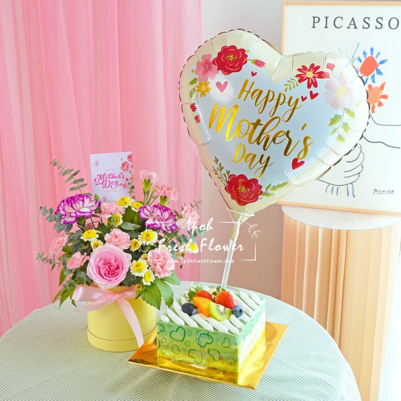 Everglow With Steamed Pandan Cake Bundle| Mother's Day Special| Same Day Delivery