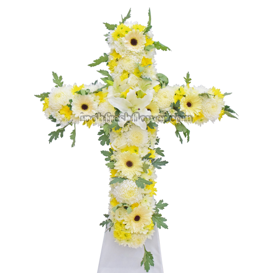 External Grace Cross Wreath| Same Day Free Delivery
