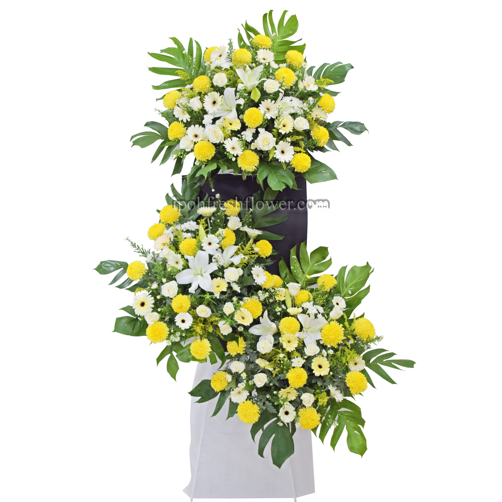 Farewell Memory| Condolence Wreaths & Funeral Flower Stand Delivery