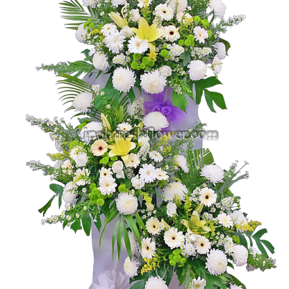 Fond Memory| Condolence Wreaths & Funeral Flower Stand Delivery