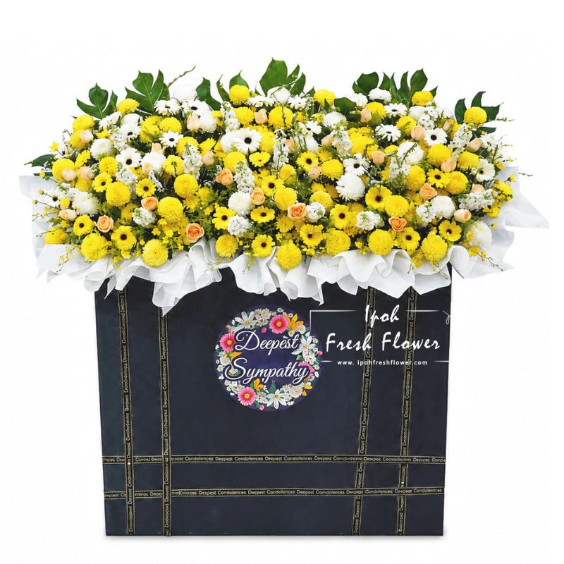 Forever In Grace| Condolence Wreaths| Ipoh Same Day Delivery