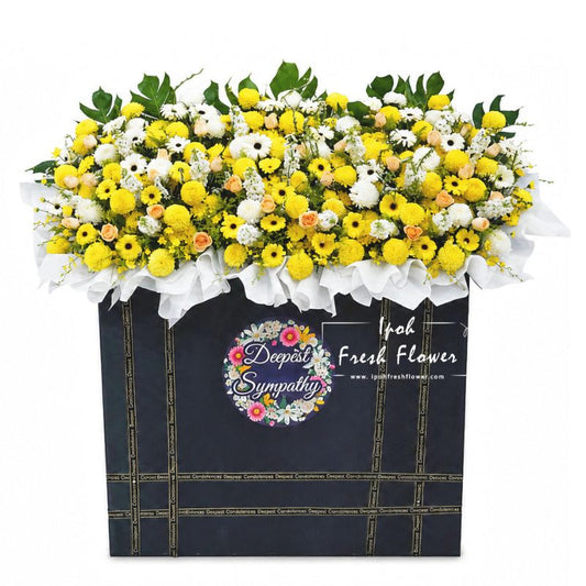 Forever In Grace| Condolence Wreaths| Ipoh Same Day Delivery