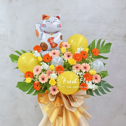 Fortune Celebration| Fresh Flower Opening Stand| Same Day Delivery