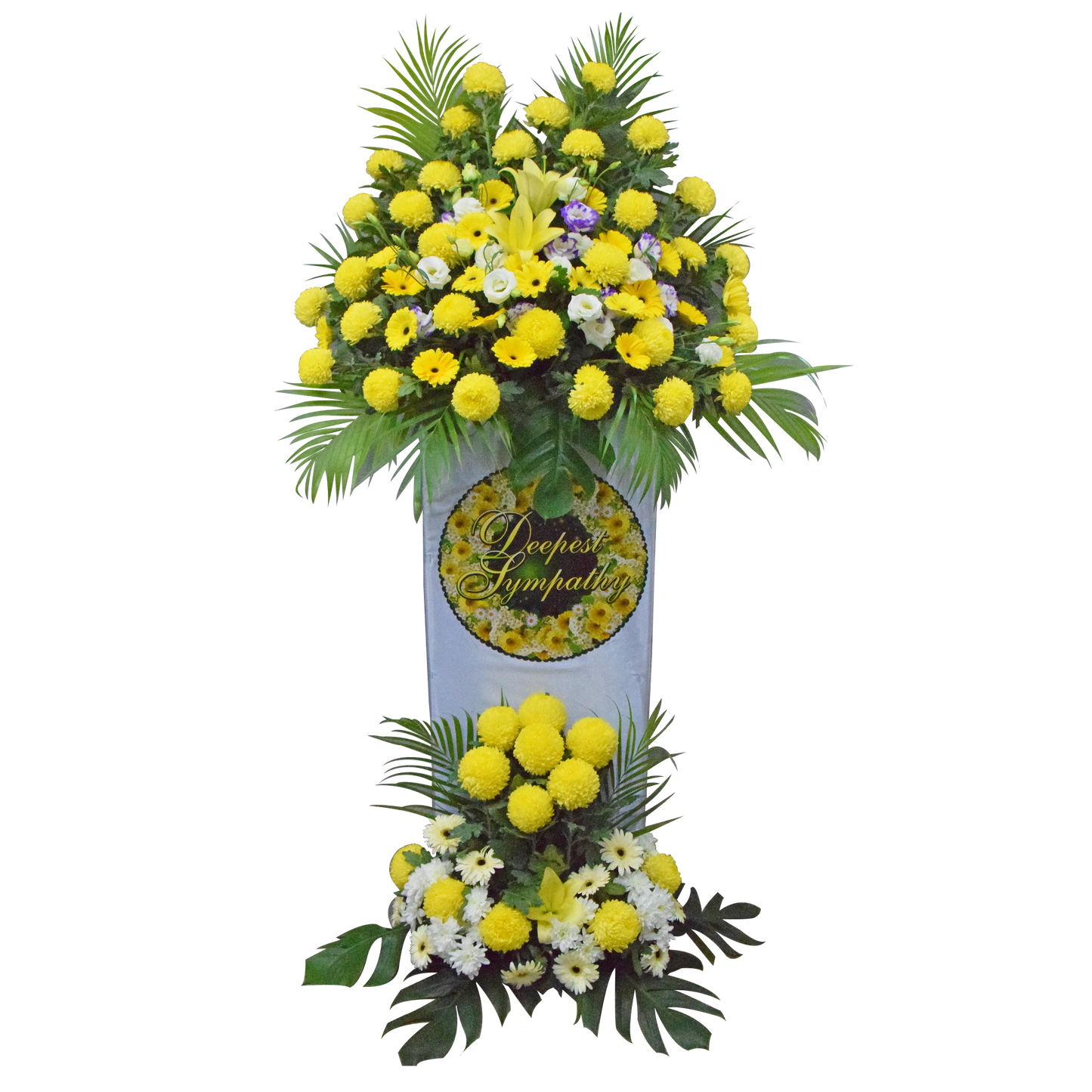 Condolence Flower Stand- Fountain Sprite