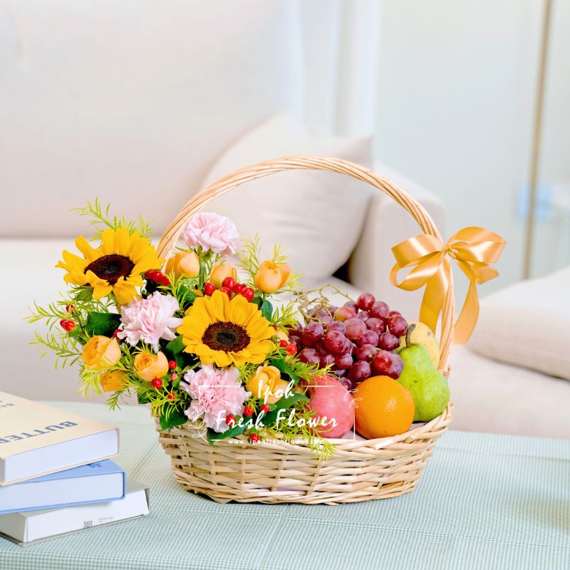 Fruit Sunshine| Fresh Fruit Basket| Same Day Delivery Ipoh & Taiping