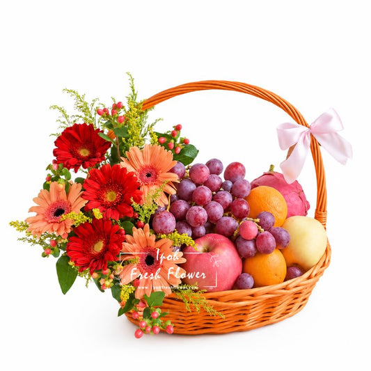 Fruitful Wish| Fruit Basket & Wellness Gift| Same Day Delivery Ipoh