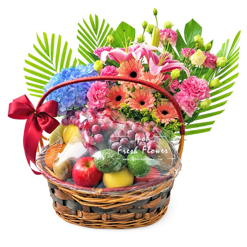 Fruity Pleasure| Fruit Basket & Wellness Gift| Same Day Delivery Ipoh