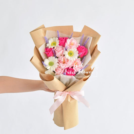 Giselle| Soap Flowers Bouquet| Same Day Free Delivery