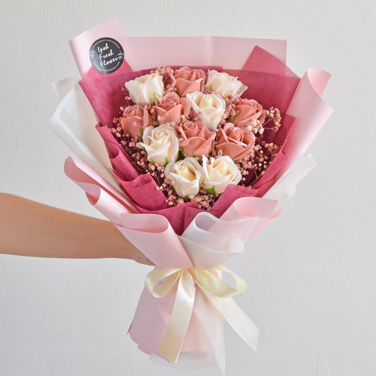 Gloria| Soap Flower Bouquet| Same Day Free Delivery