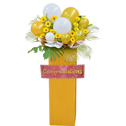 Golden Boom| Fresh Flower Grand Opening Stand| Free Delivery