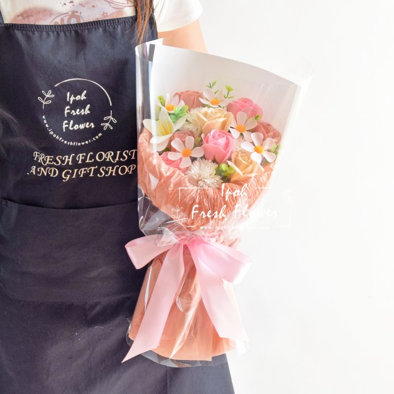 Harper| Soap Flower Bouquet Delivery