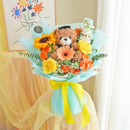 Hooray| Graduation Bouquet| Graduation Gift Same Day Delivery Ipoh