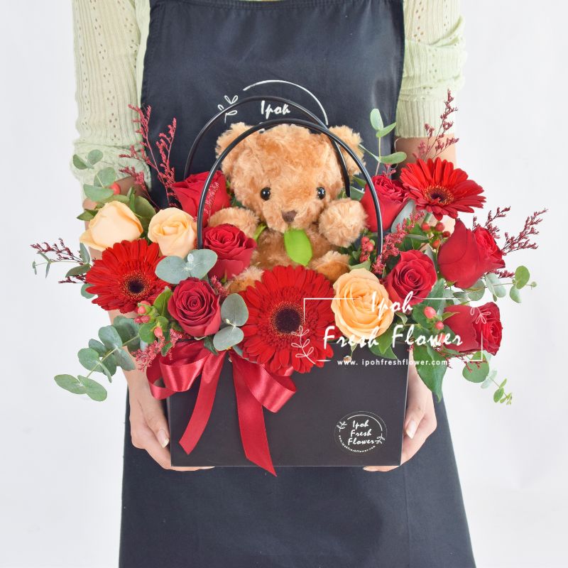 Huggies | Fresh Flower Basket | Same day delivery