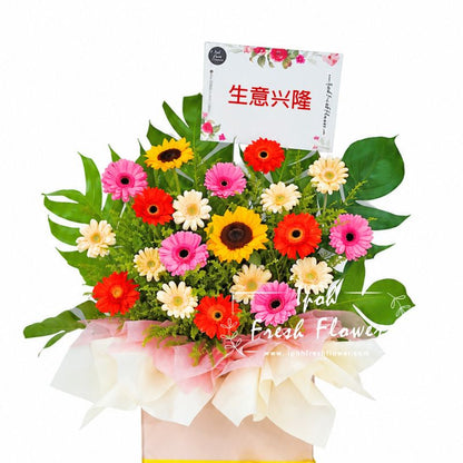Joyful| Fresh Flower Grand Opening Stand| Same Day Delivery Ipoh