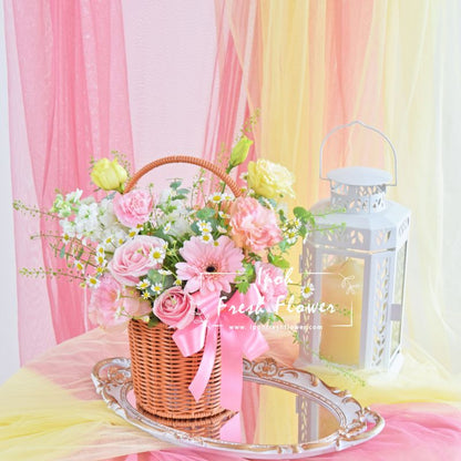 Kristina | Fresh Flower Basket | Same day delivery