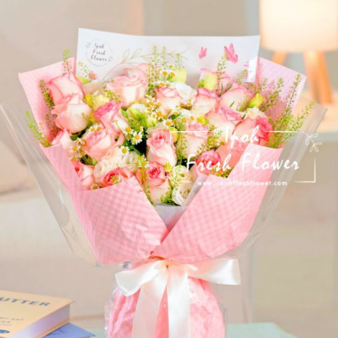 Lauren| Mother's Day Special Fresh Flower Bouquet| Same Day Delivery