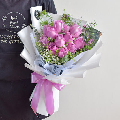 Lavendar Roses| Fresh Flower Delivery