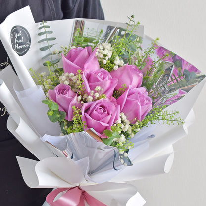 Lavendar Roses| Fresh Flower Delivery
