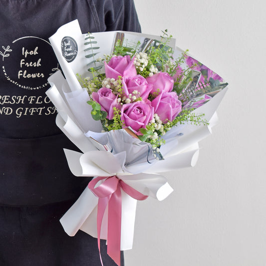 Lavendar Roses| Fresh Flower Delivery