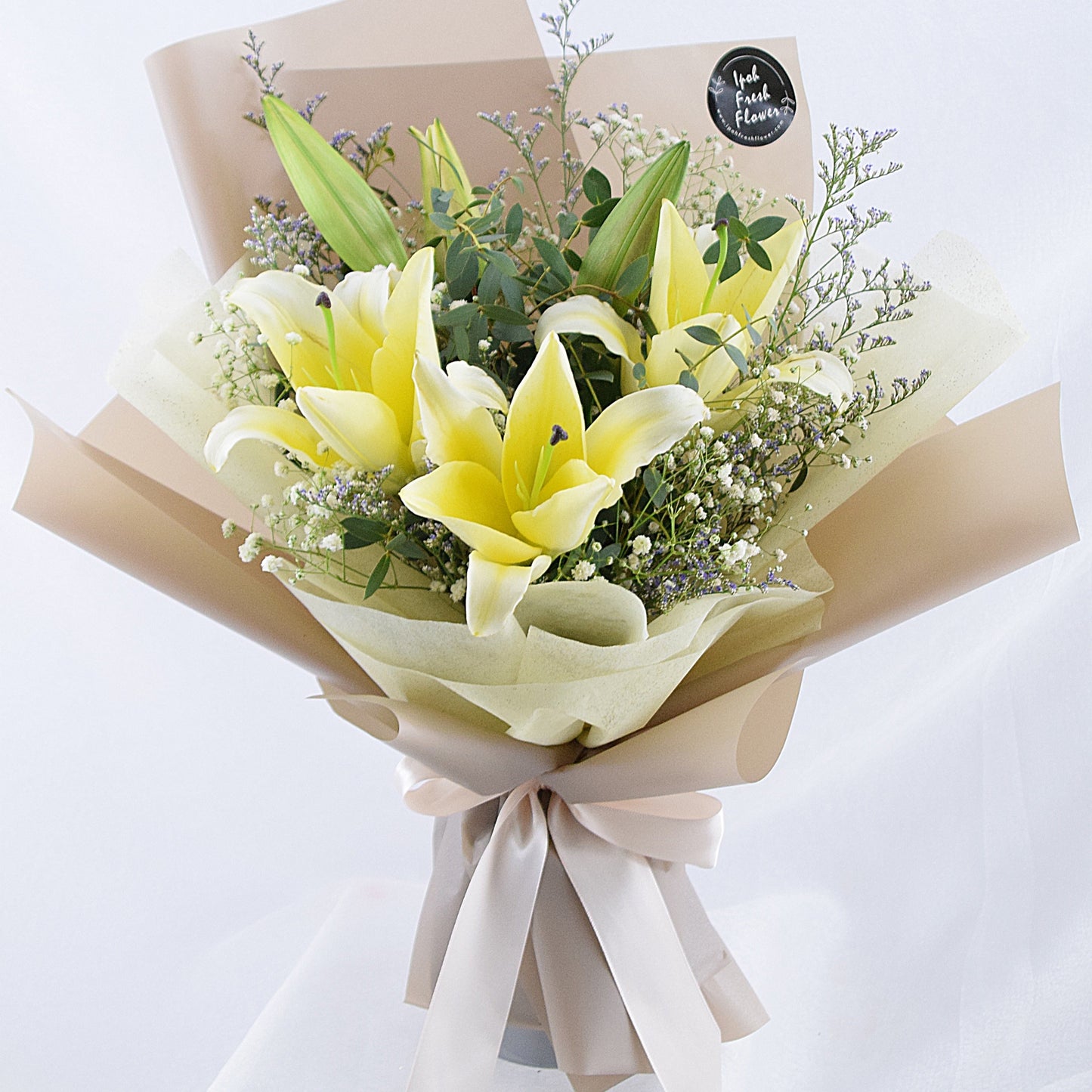 Lavish| Lilies Fresh Flower Bouquet| Same Day Delivery