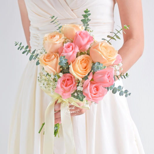 Leslie Bridal Bouquet| Personalized wedding & ROM flowers
