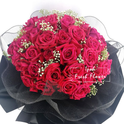 Love Sensation- 50 Roses| Fresh Flower Bouquet Delivery