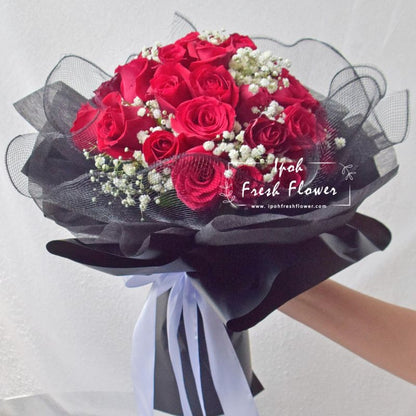 Love Sensation- 50 Roses| Fresh Flower Bouquet Delivery