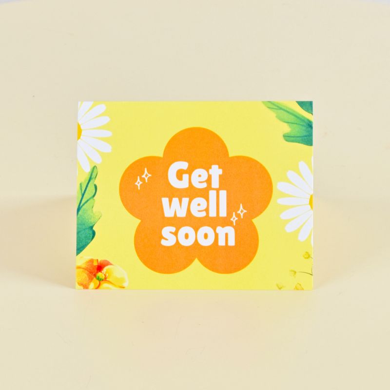 Get Well Soon Message Card| Add On| Same Day Delivery – Ipoh Fresh Flower