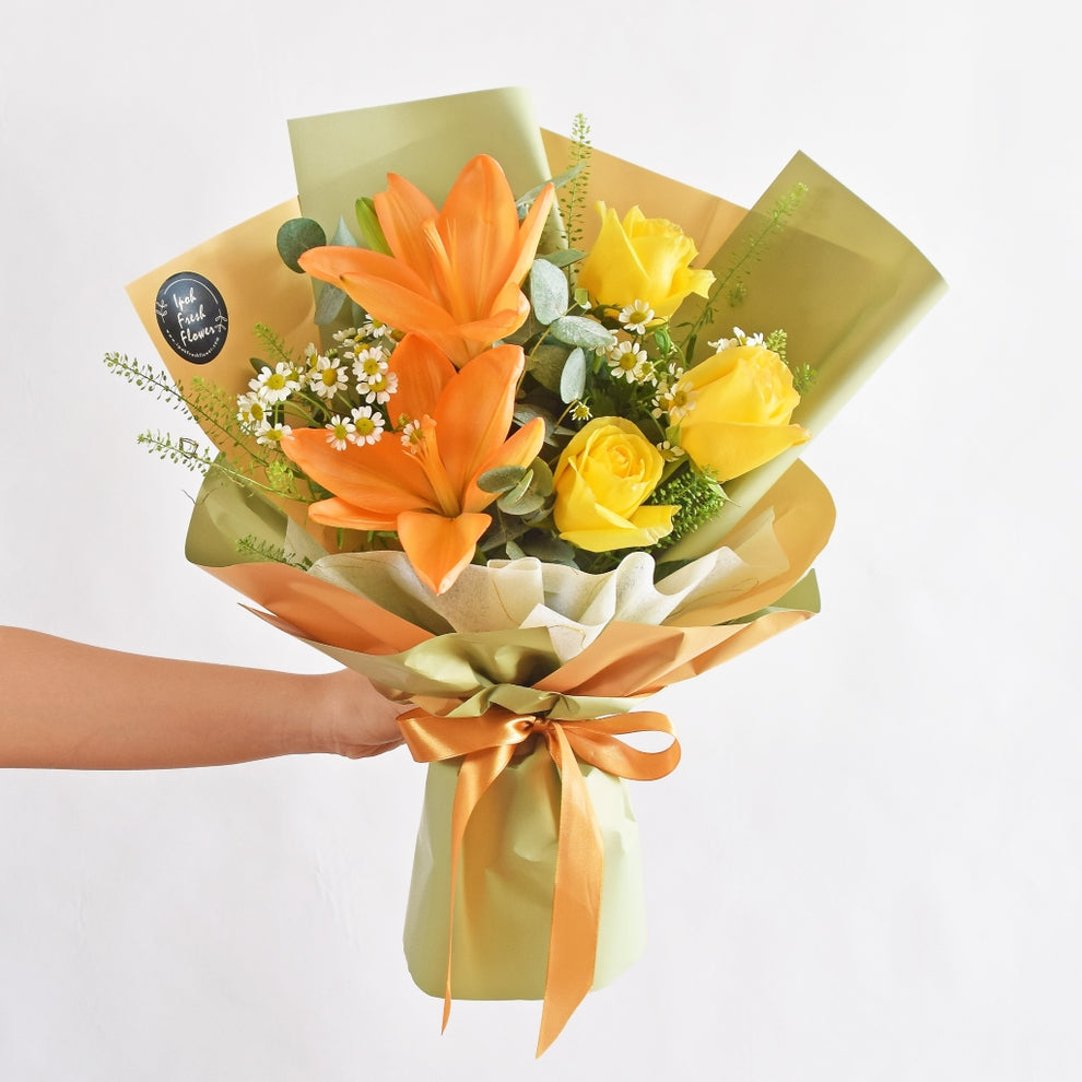Mollie Tiger Lilies Fresh Flower Bouquet Same Day Delivery Ipoh