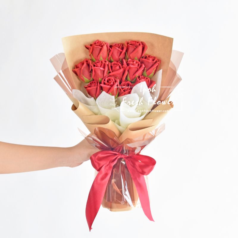 My Valentine| Soap Flower Bouquet Delivery