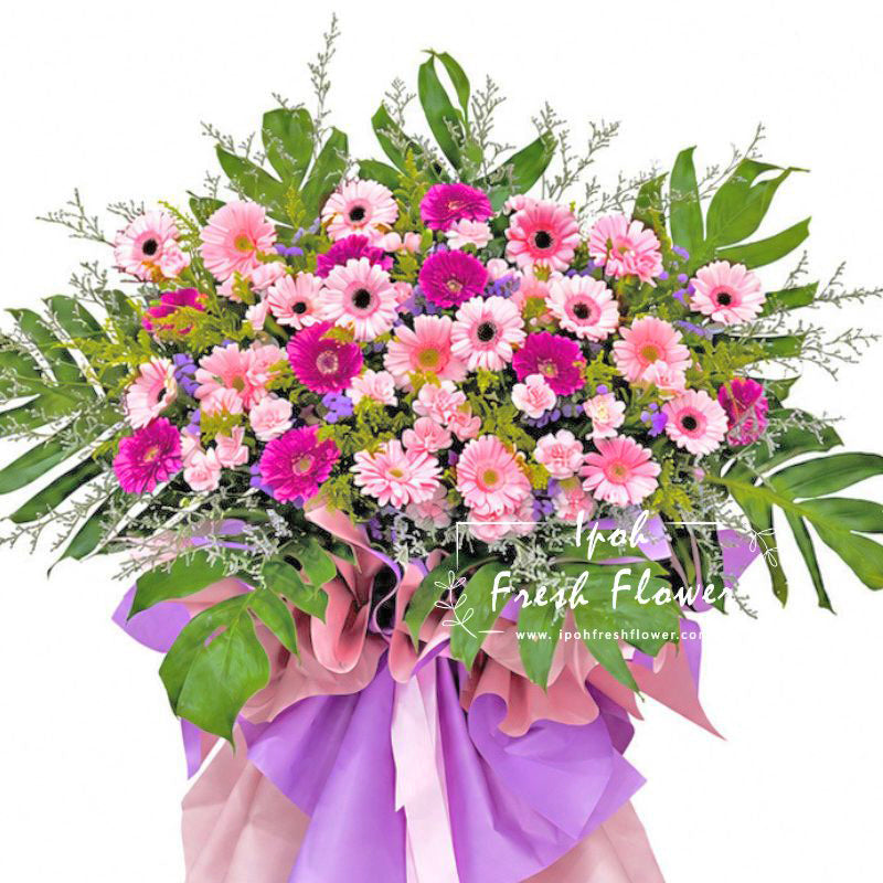 New Celebration| Fresh Flower Opening Stand| Same Day Delivery Ipoh 