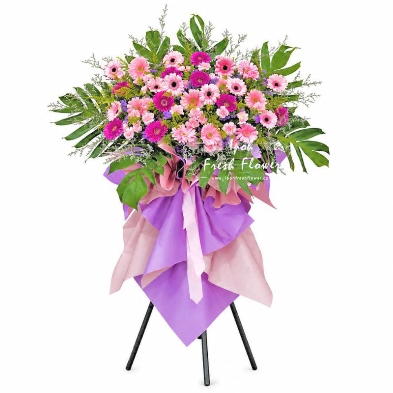 New Celebration| Fresh Flower Opening Stand| Same Day Delivery Ipoh 