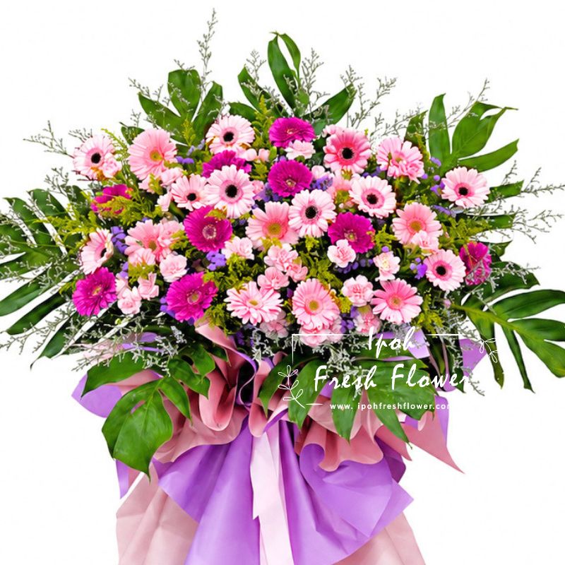 New Celebration| Fresh Flower Opening Stand| Same Day Delivery Ipoh 