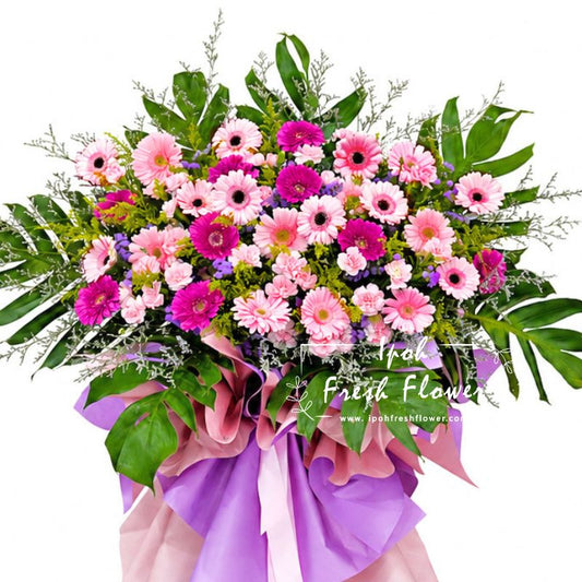 New Celebration| Fresh Flower Opening Stand| Same Day Delivery Ipoh 
