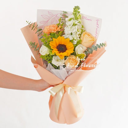Nicole| Fresh Flower Bouquet| Same Day Delivery Ipoh Taiping