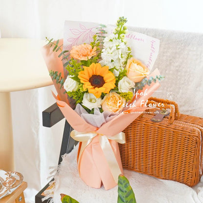 Nicole| Fresh Flower Bouquet| Same Day Delivery Ipoh Taiping