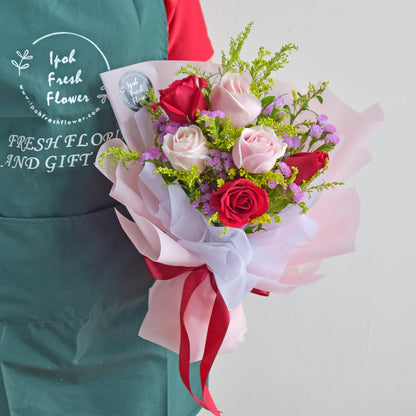 Olivia| Roses Bouquet| Fresh Flower Delivery