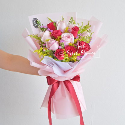 Olivia| Roses Bouquet| Fresh Flower Delivery