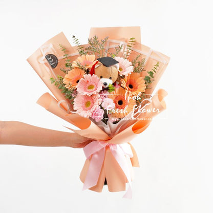 Pastel Grad| Graduation Bouquet| Graduation Gift Delivery Ipoh