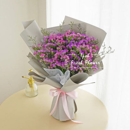 Pink Statice Bouquet| Dried Flower Bouquet Delivery