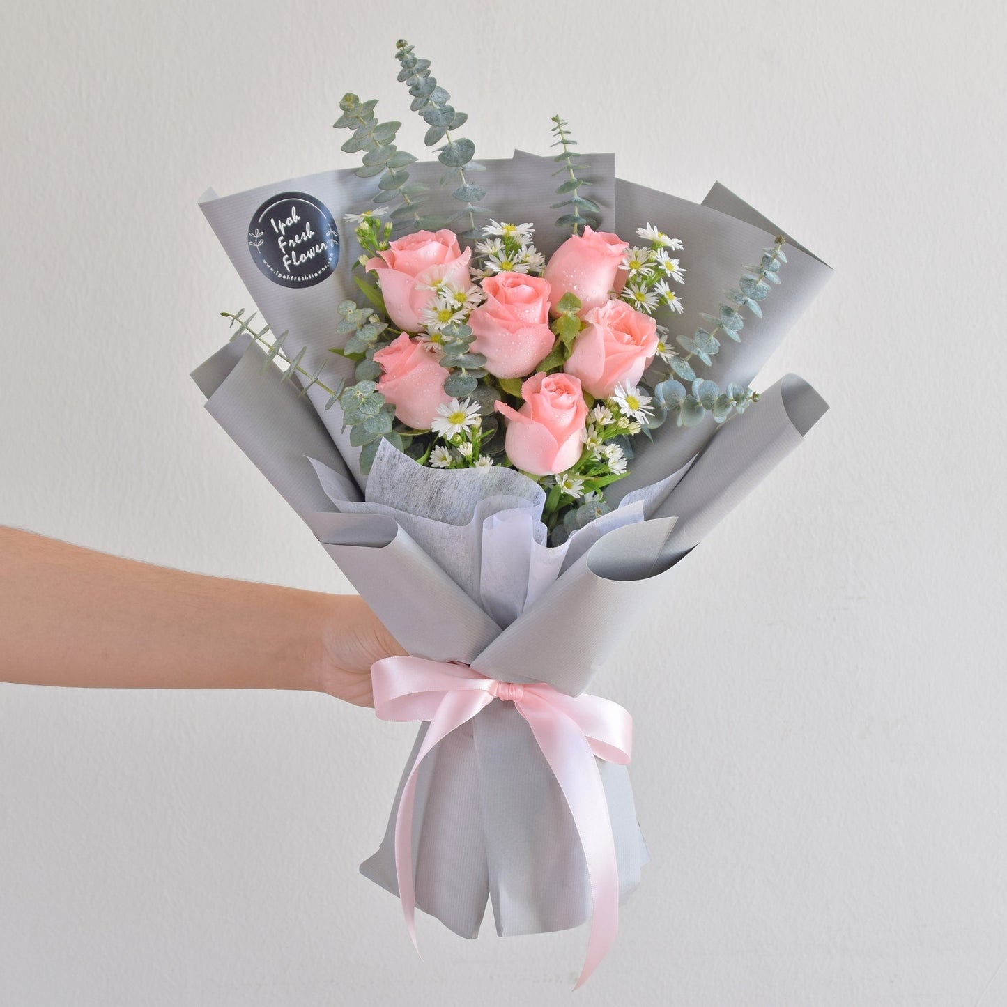 Pretty Pink| Pink Roses Bouquet| Fresh Flower Delivery